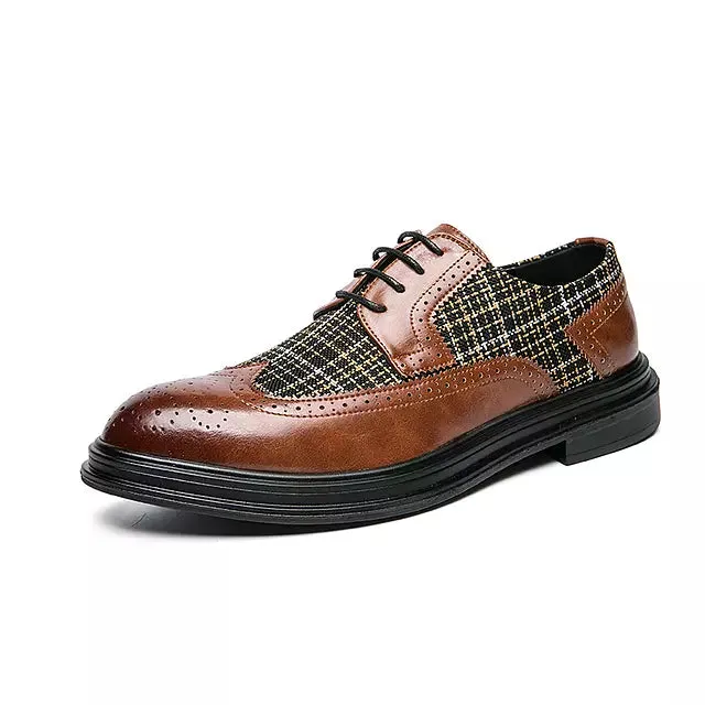 Oxford Formal Shoes Men Business Banquet Leather Shoes