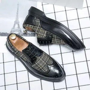 Oxford Formal Shoes Men Business Banquet Leather Shoes