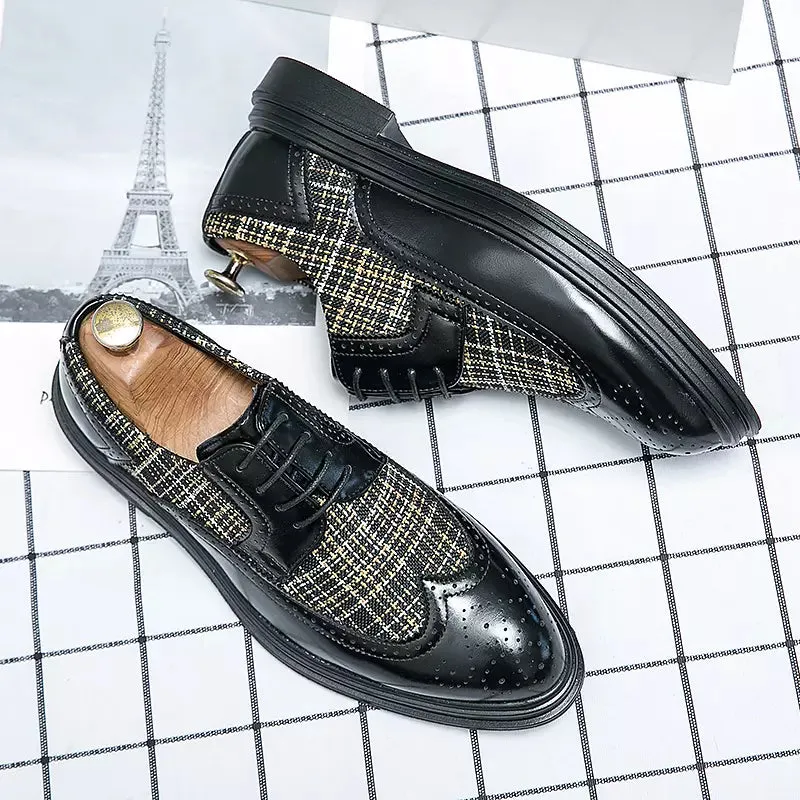 Oxford Formal Shoes Men Business Banquet Leather Shoes