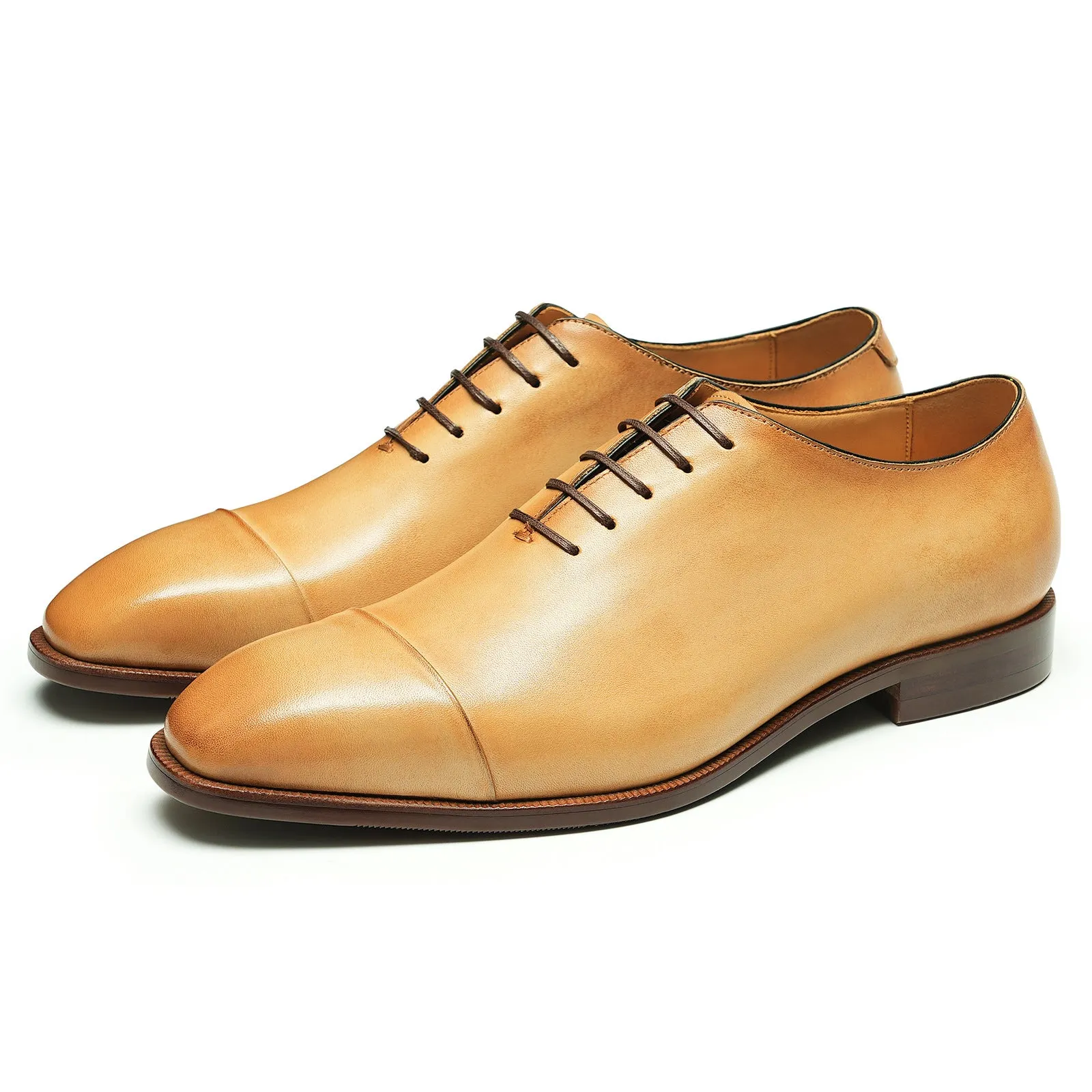 Oxford Leather Shoes Men's Genuine Leather Inner Pointed Toe Business Formal Wear Evening Wear Men's Shoes68882