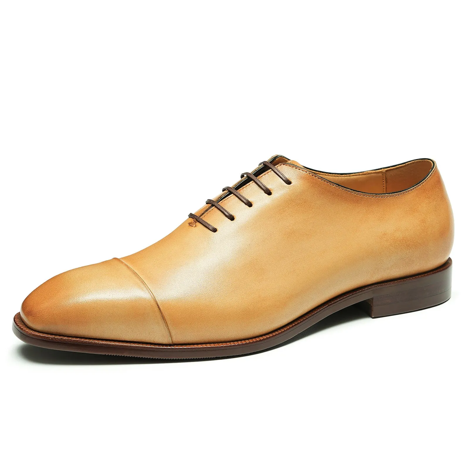 Oxford Leather Shoes Men's Genuine Leather Inner Pointed Toe Business Formal Wear Evening Wear Men's Shoes68882