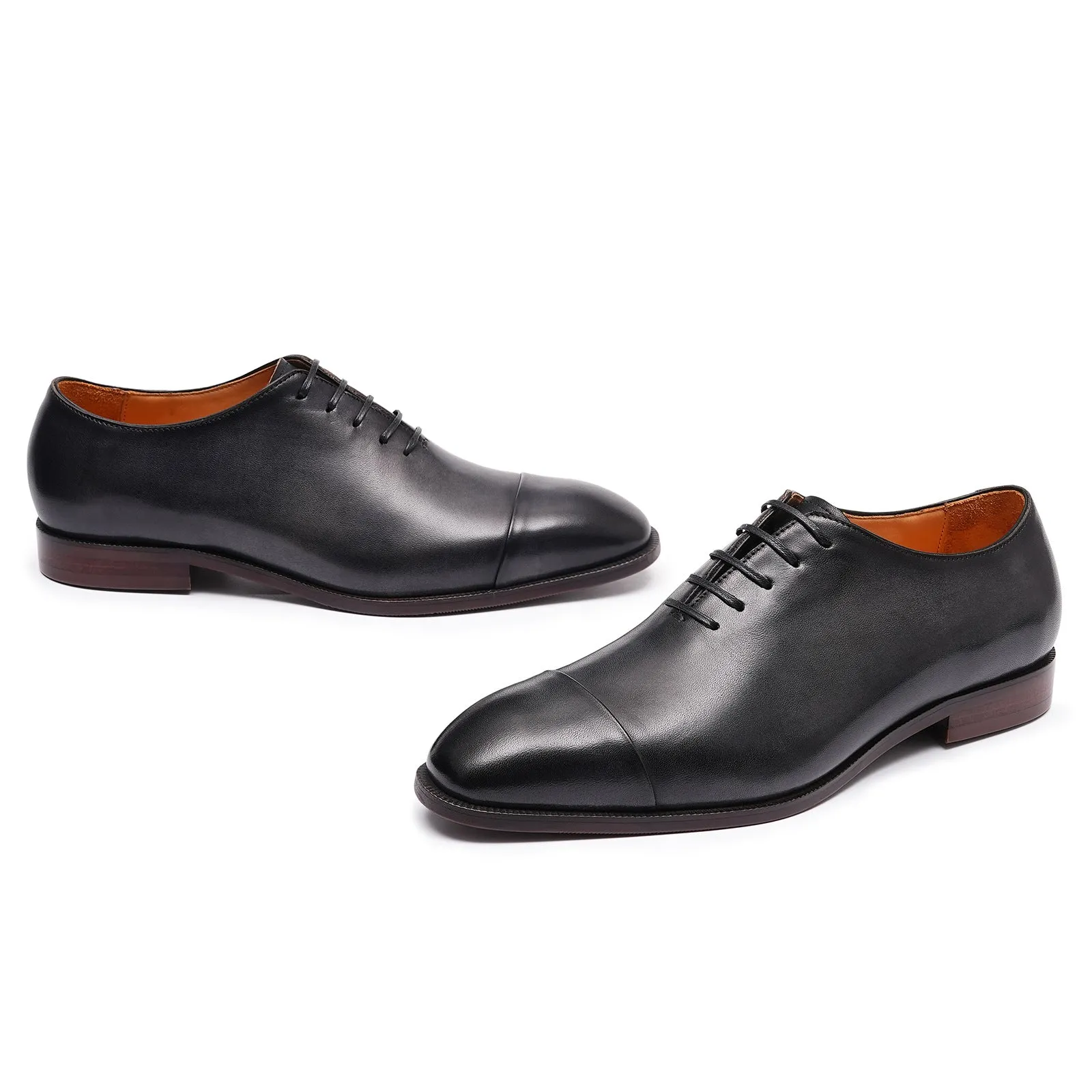 Oxford Leather Shoes Men's Genuine Leather Inner Pointed Toe Business Formal Wear Evening Wear Men's Shoes68882