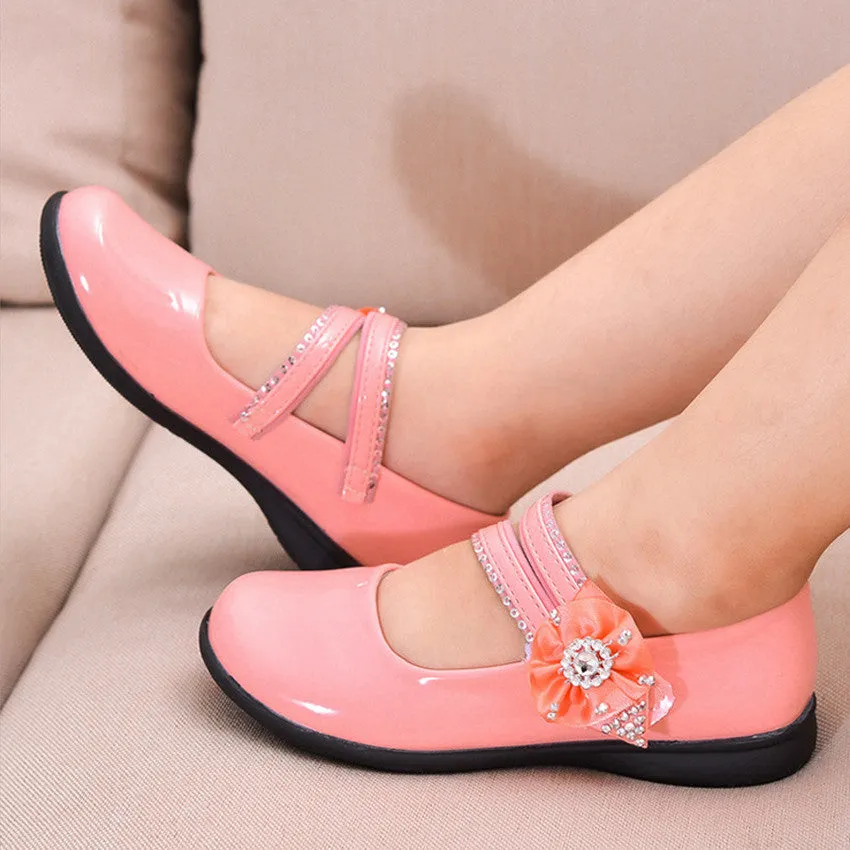 party girls shoes kids girl princess leather shoe baby children fashion