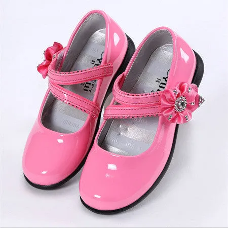party girls shoes kids girl princess leather shoe baby children fashion