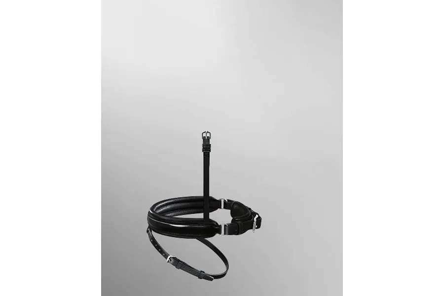 Passier Exchangeable Noseband for Caveson Special with Patent Leather Trim and Flash Strap