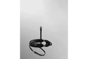 Passier Exchangeable Noseband for Caveson Special with Patent Leather Trim and Flash Strap