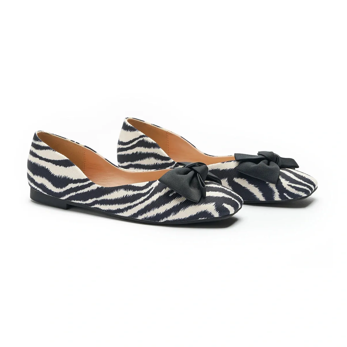 Patent Bow Ballerina Flats (Eva)