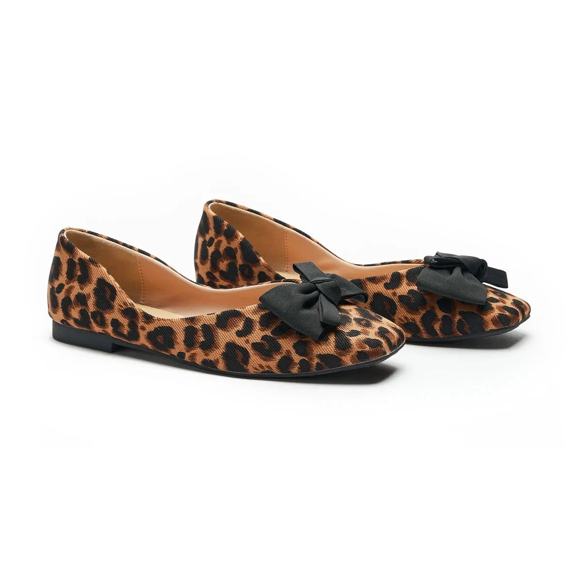 Patent Bow Ballerina Flats (Eva)