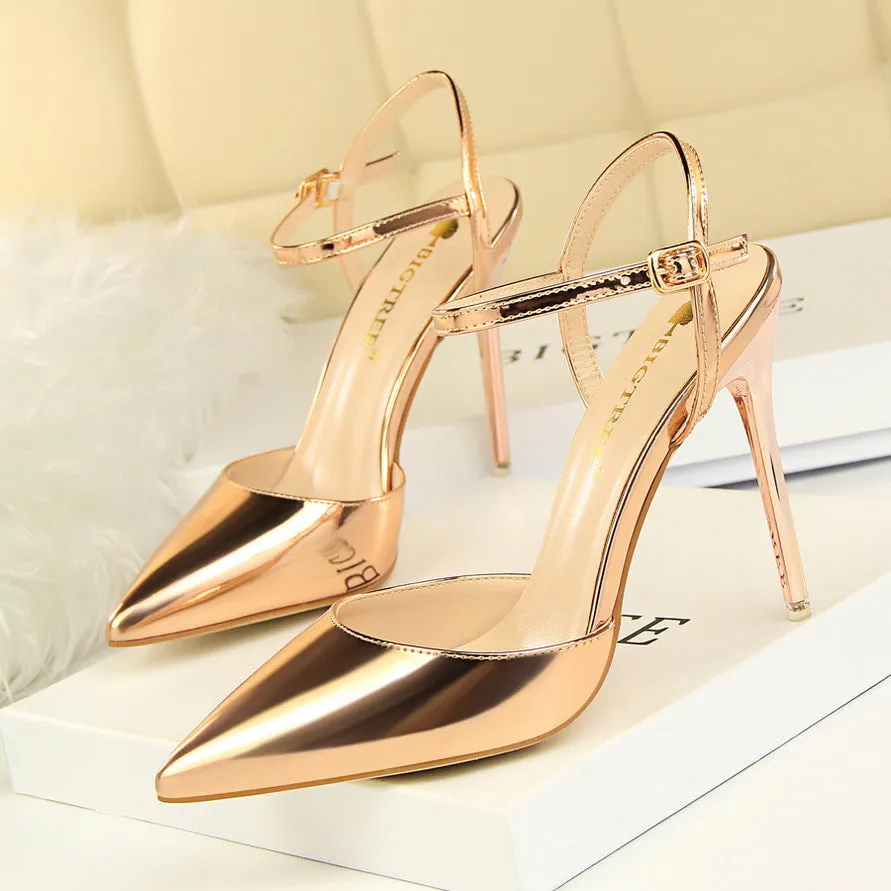 Patent Slingback Pumps