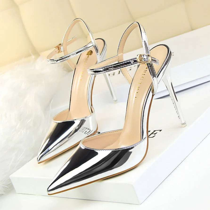 Patent Slingback Pumps