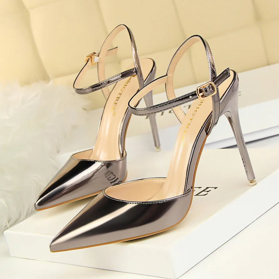 Patent Slingback Pumps