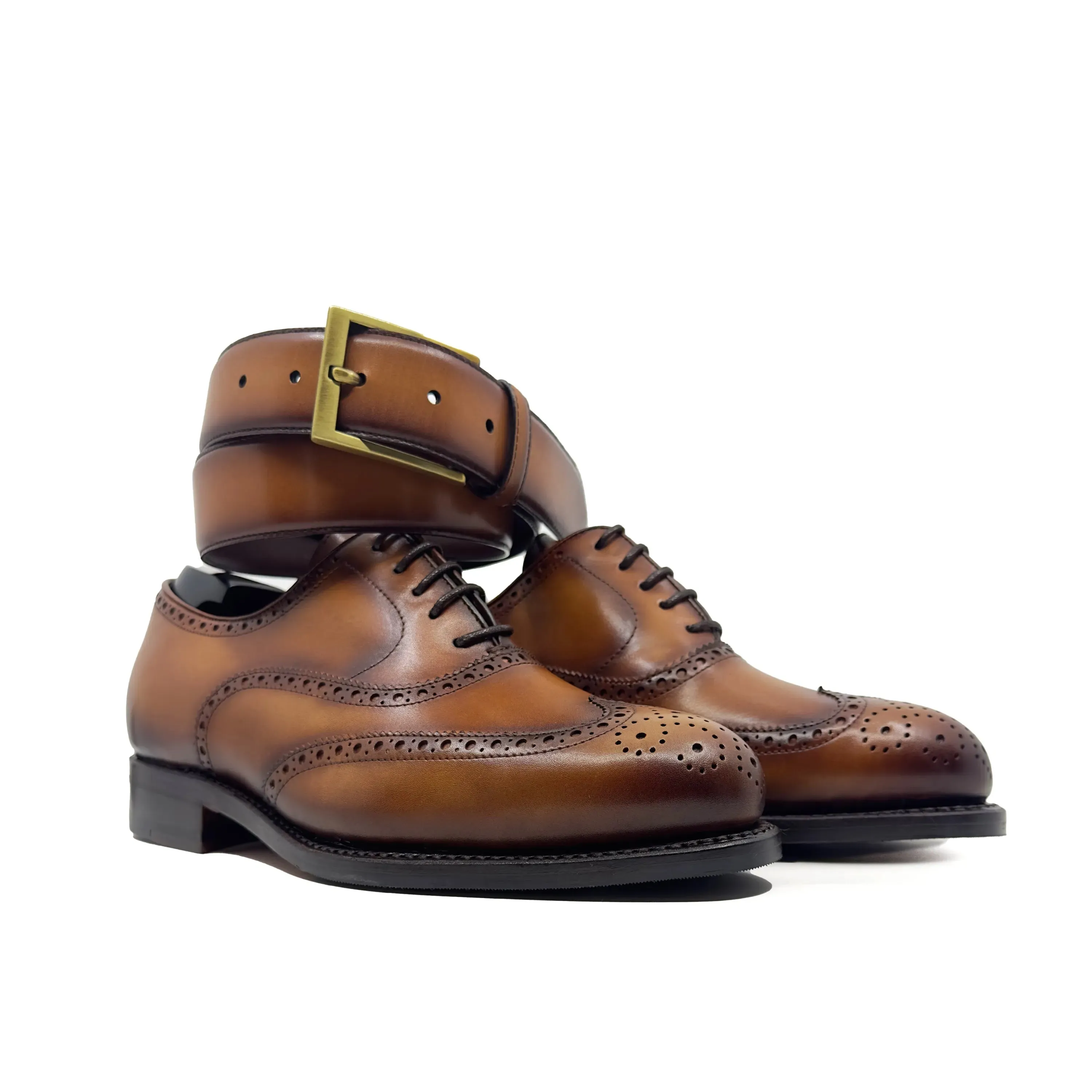 Pawl full brogue shoes