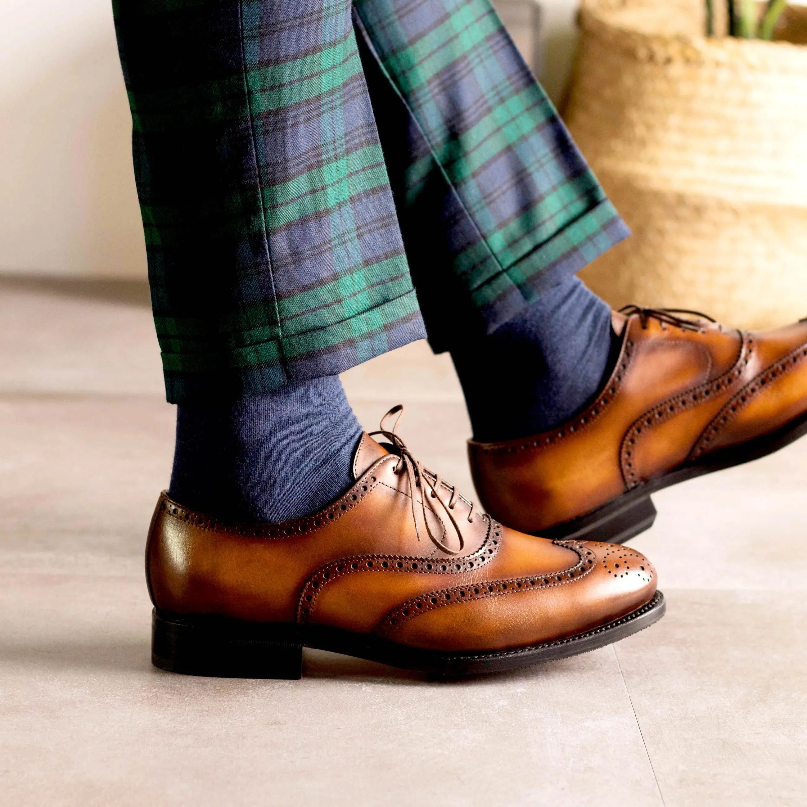 Pawl full brogue shoes