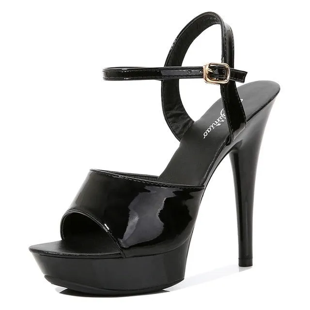 Pole Dance Shoes Stripper High Heels Women Sexy Show Shoes Sandals Party Club Platform High-heeled Shoes Wedding New
