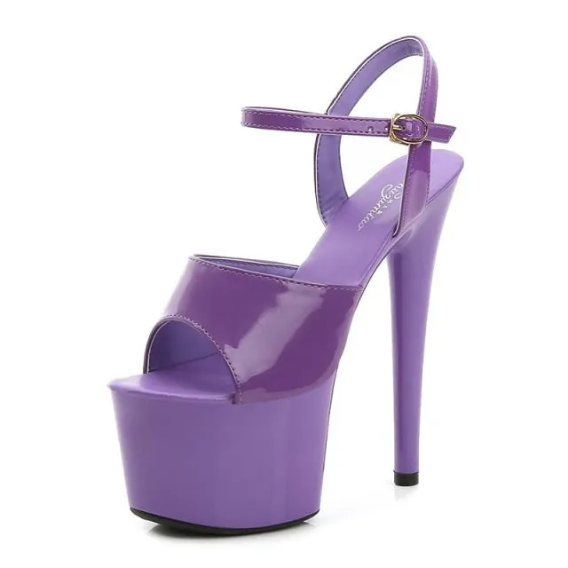 Pole Dance Shoes Stripper High Heels Women Sexy Show Shoes Sandals Party Club Platform High-heeled Shoes Wedding New