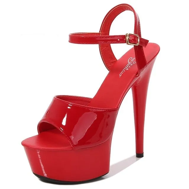 Pole Dance Shoes Stripper High Heels Women Sexy Show Shoes Sandals Party Club Platform High-heeled Shoes Wedding New