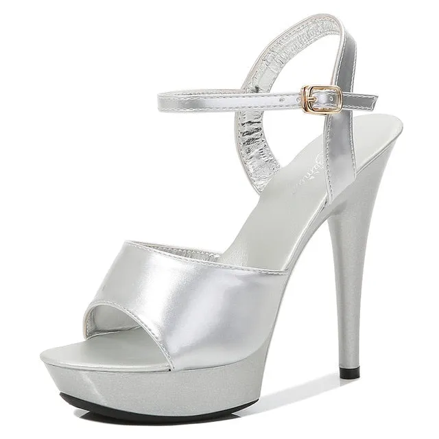 Pole Dance Shoes Stripper High Heels Women Sexy Show Shoes Sandals Party Club Platform High-heeled Shoes Wedding New