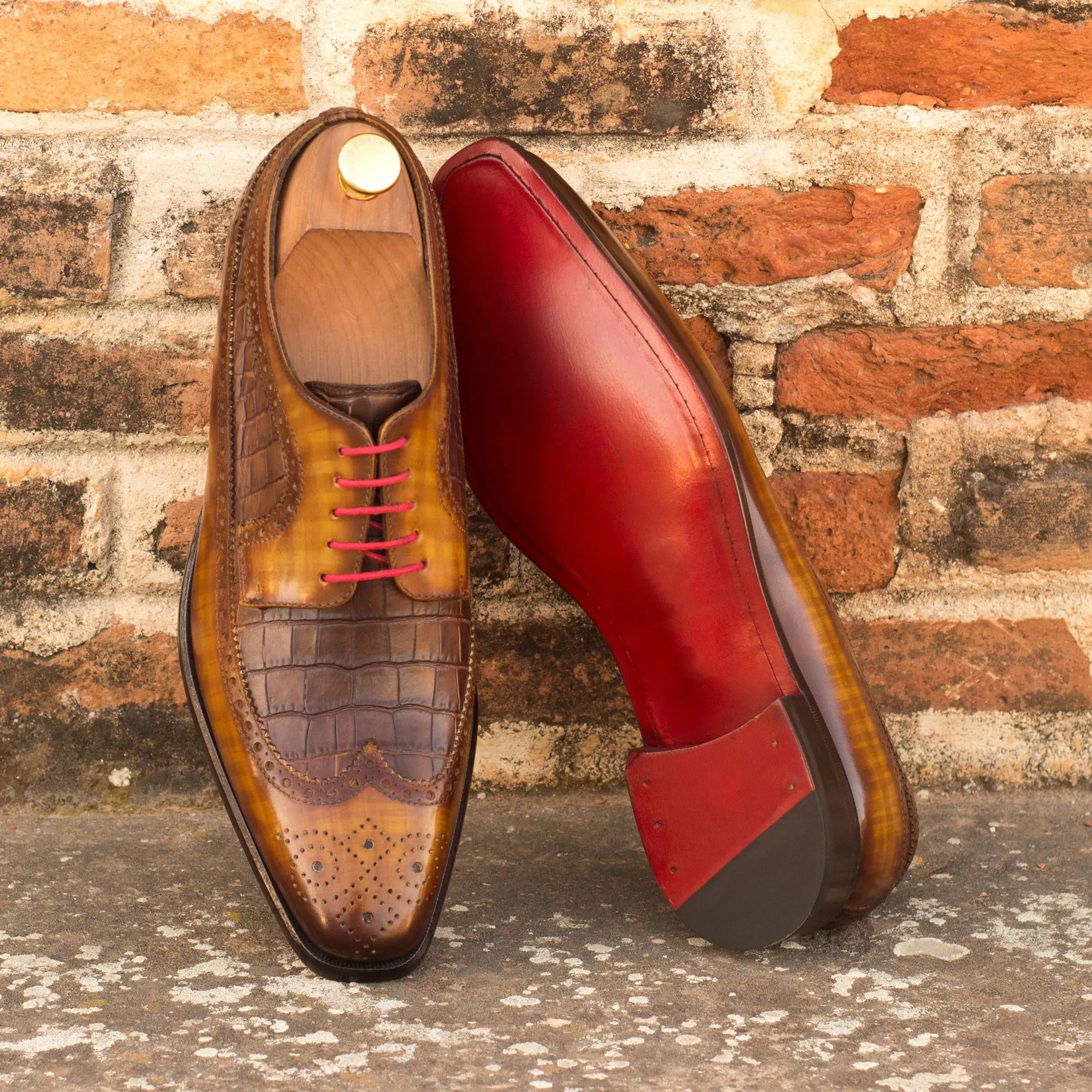 Power2 Longwing Patina Blucher