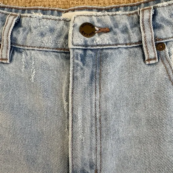 ROLLA'S Dusters High Rise Slim Denim Short,‎ Size 27&quot;