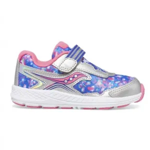 SACUONY - Ride 10 Jr. Sneaker Silver/Pink