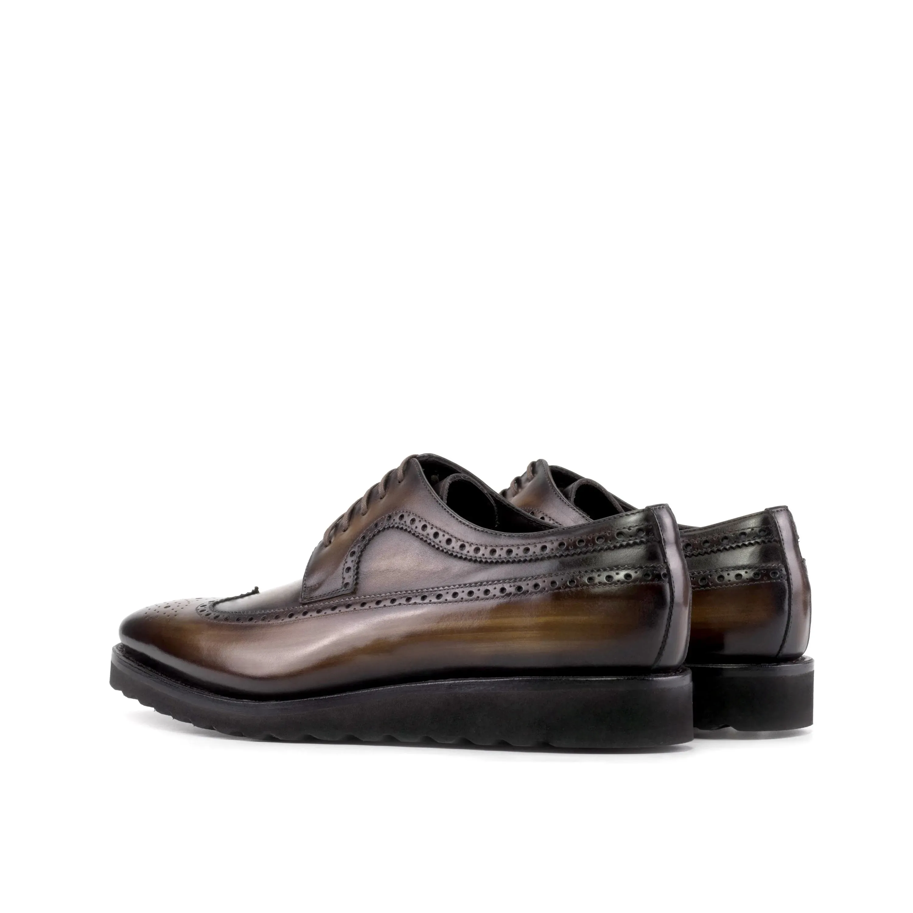 Saif Patina Longwing Blucher shoes II