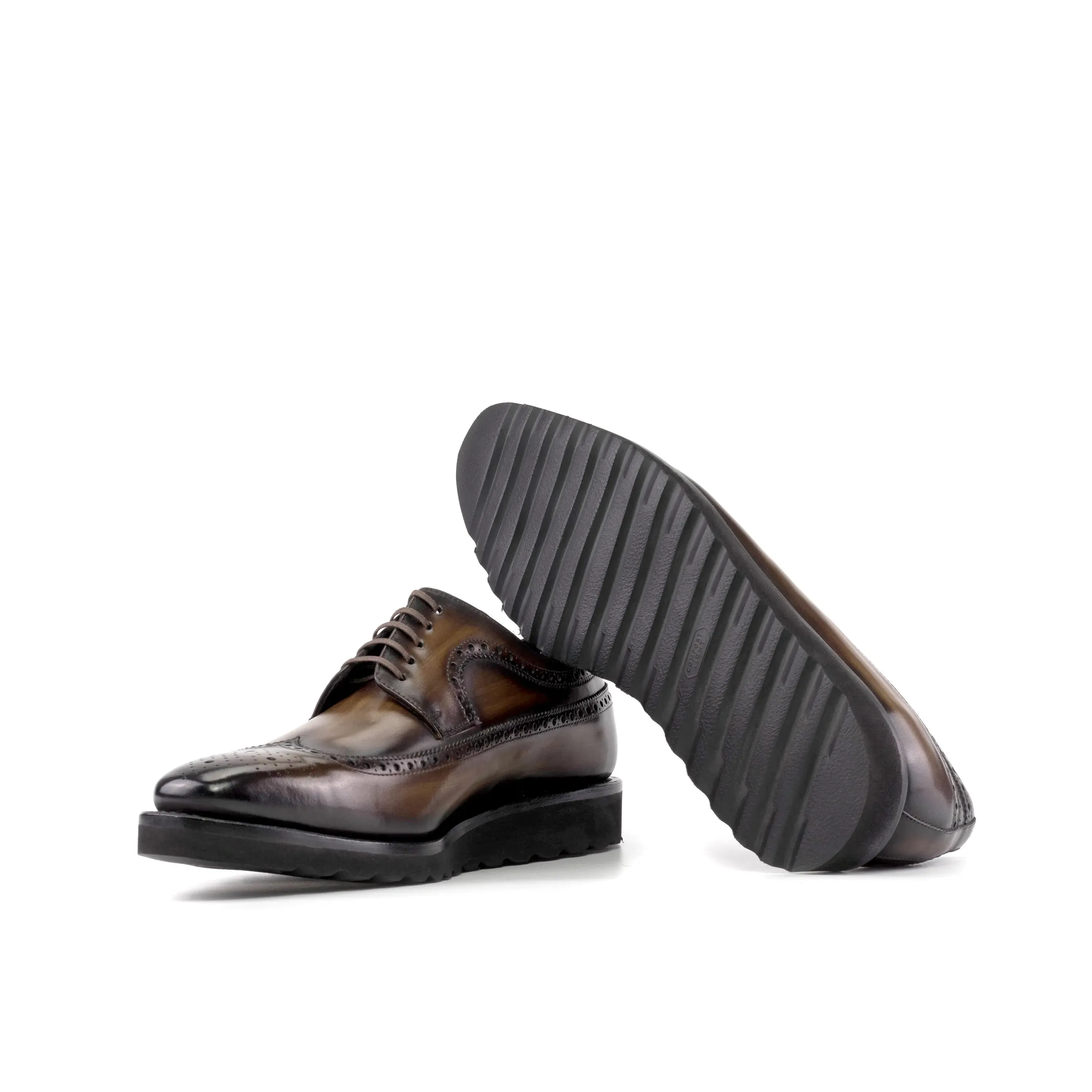 Saif Patina Longwing Blucher shoes II