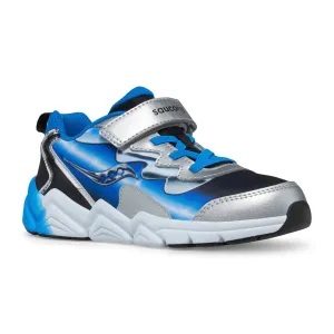 Saucony Flash 3.0 Sneaker - Black/Blue/Chrome