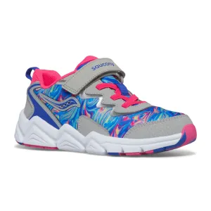 Saucony Flash 3.0 Sneaker - Grey/Pink/Blue