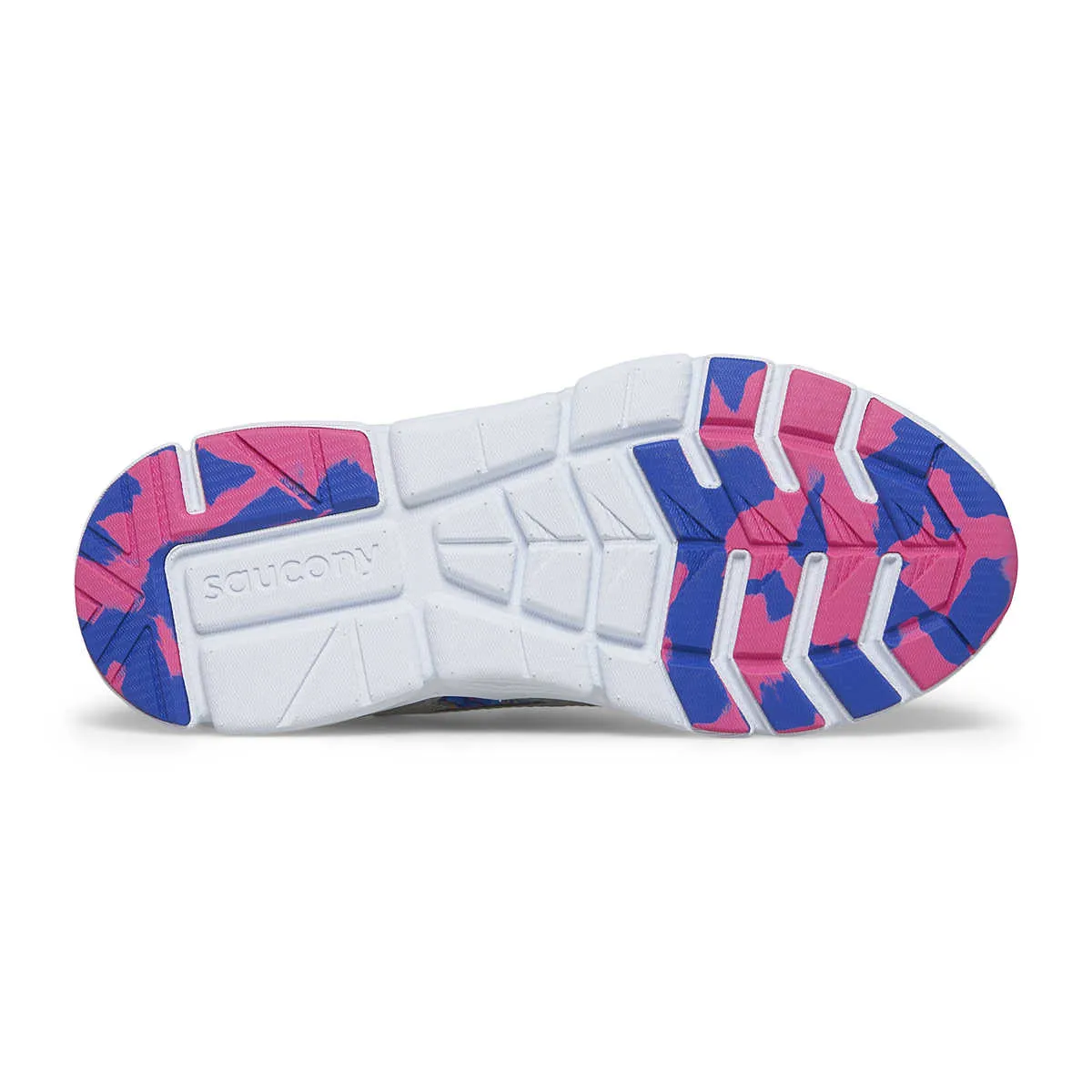 Saucony Flash 3.0 Sneaker - Grey/Pink/Blue