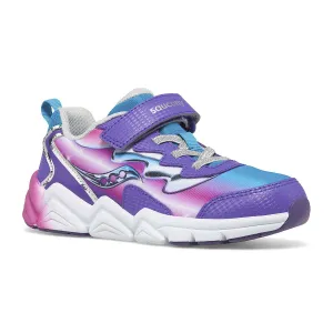 Saucony Flash 3.0 Sneaker - Teal/Purple/Chrome