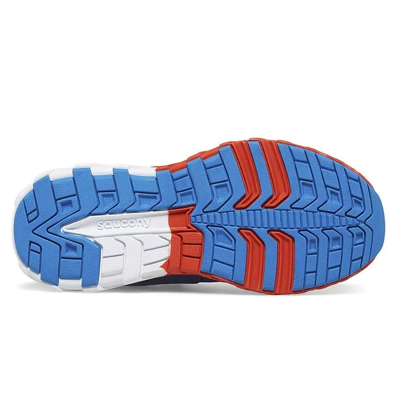 SAUCONY - Wind 2.0 Lace Sneaker - Navy/Red