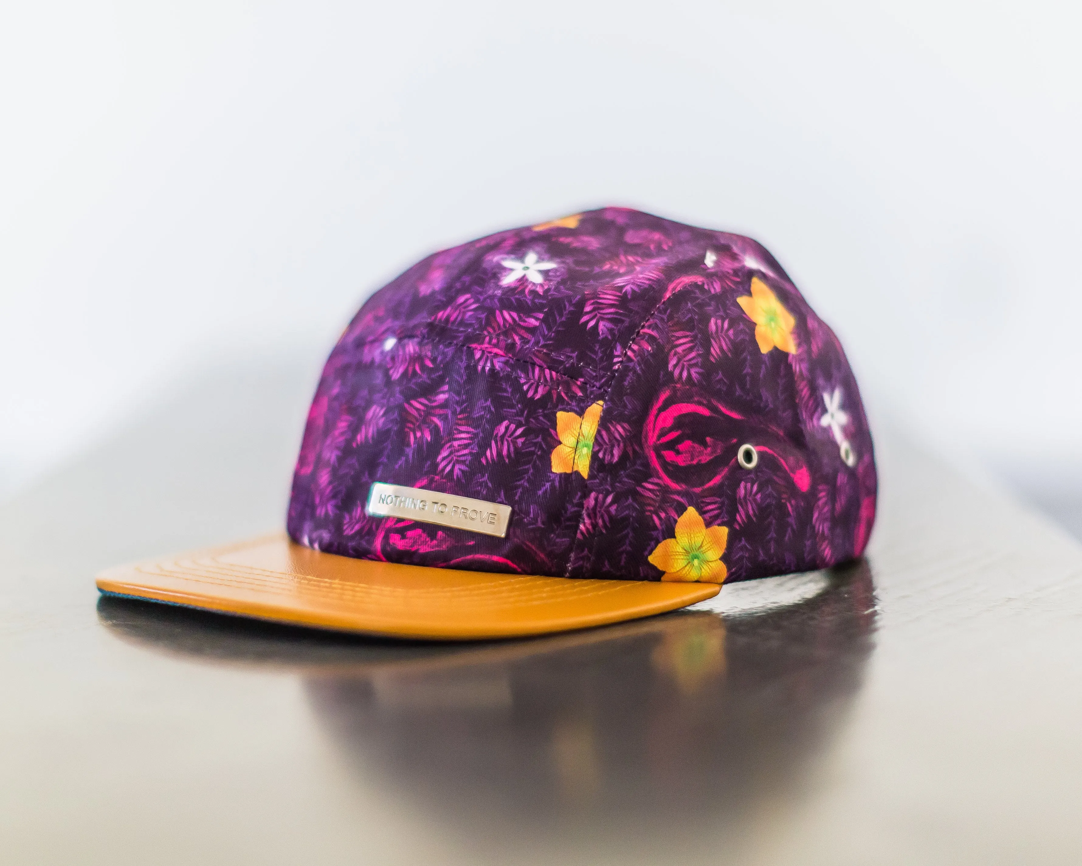 Squash it like it's hot 5 panel hat