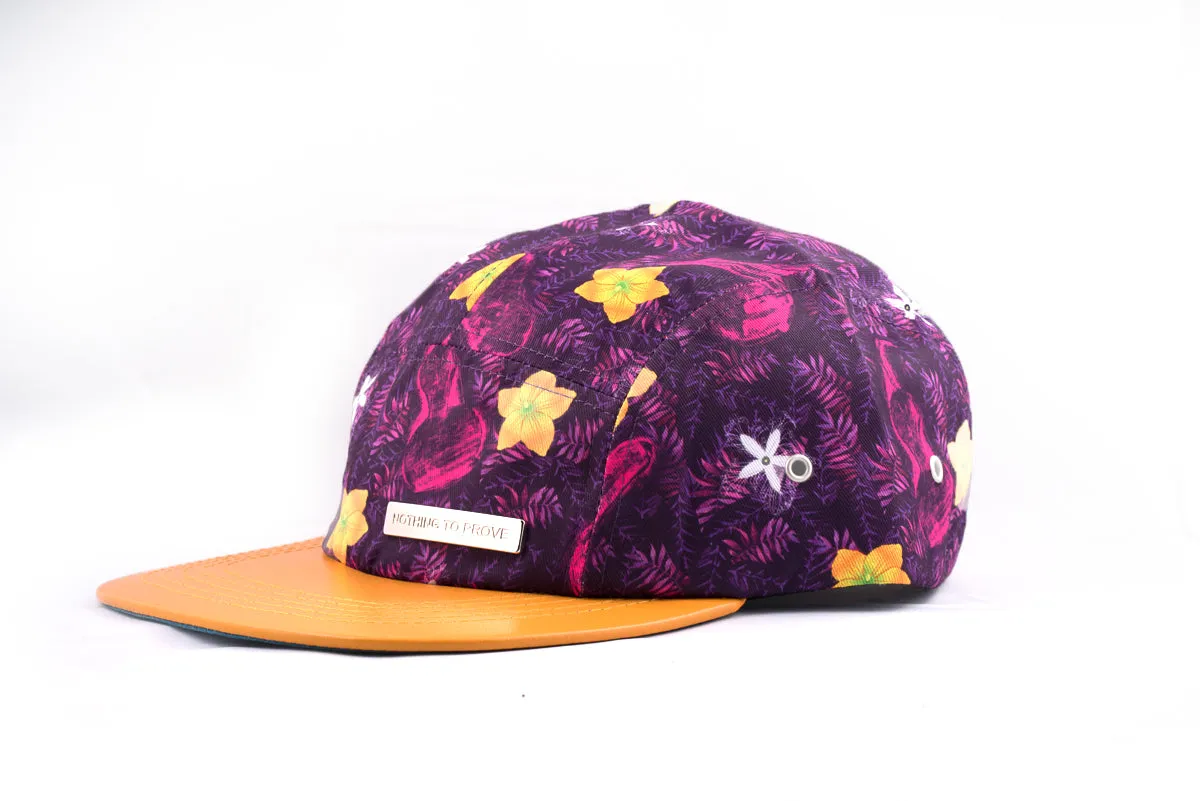 Squash it like it's hot 5 panel hat