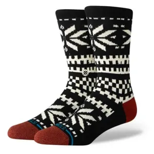 Stance Socks Flake Crew Socks - Black