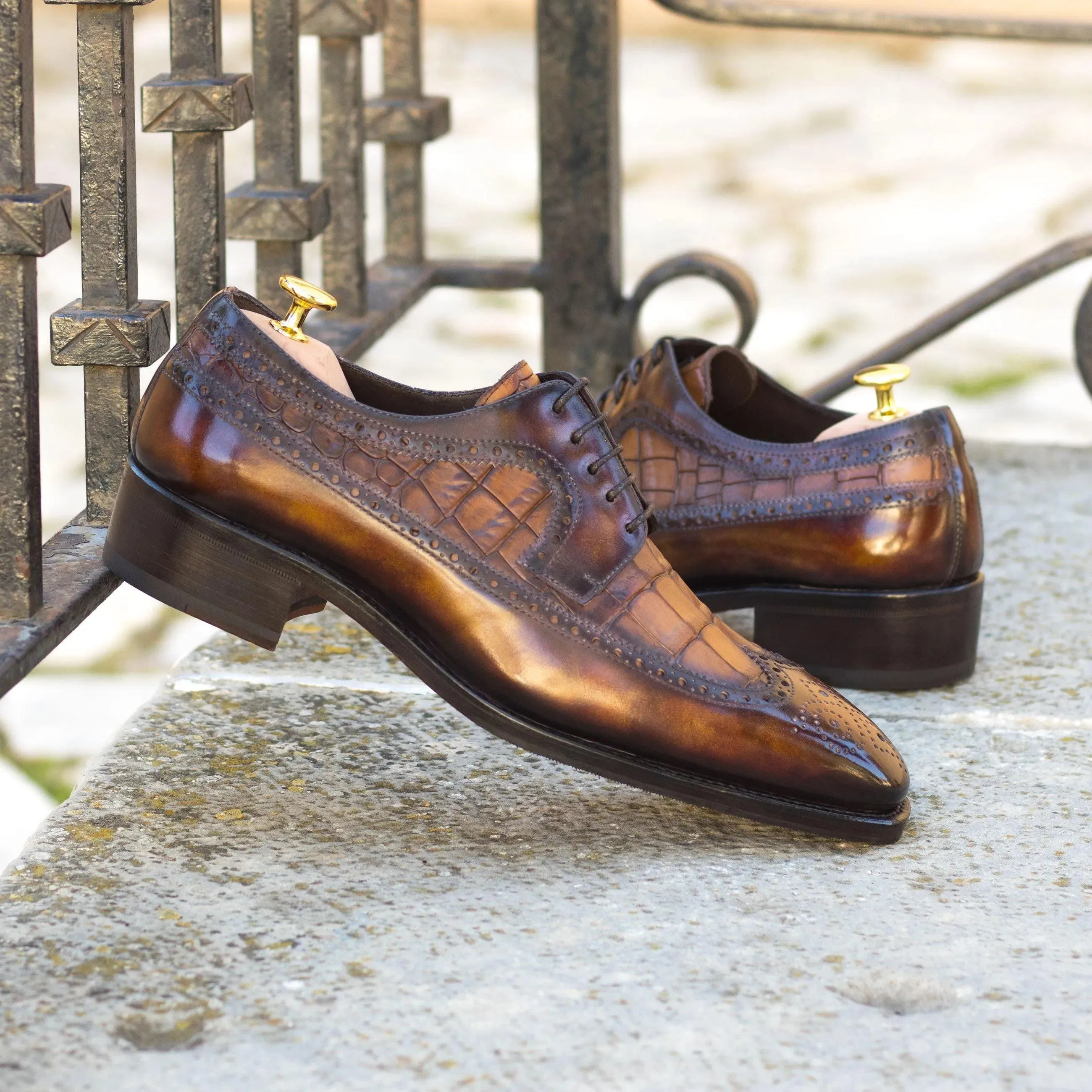 Stanley Patina Longwing Blucher II