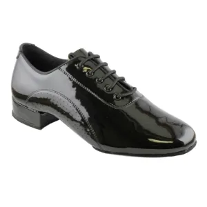 Stephanie E-400112, Black Patent Leather, Men's Smooth Dance Shoes