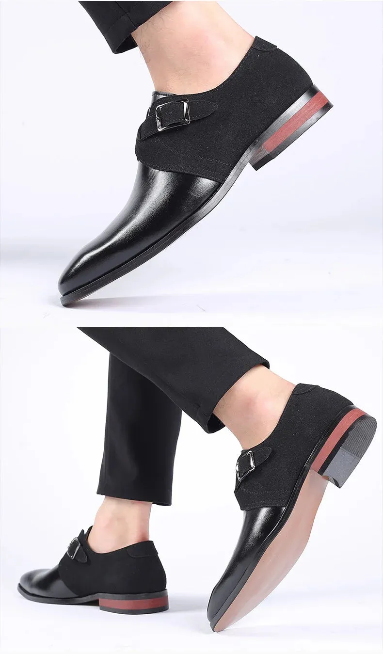 Stylish Men’s Fashion Shoes-Men Leather business Shoes-Wedding Party Shoes