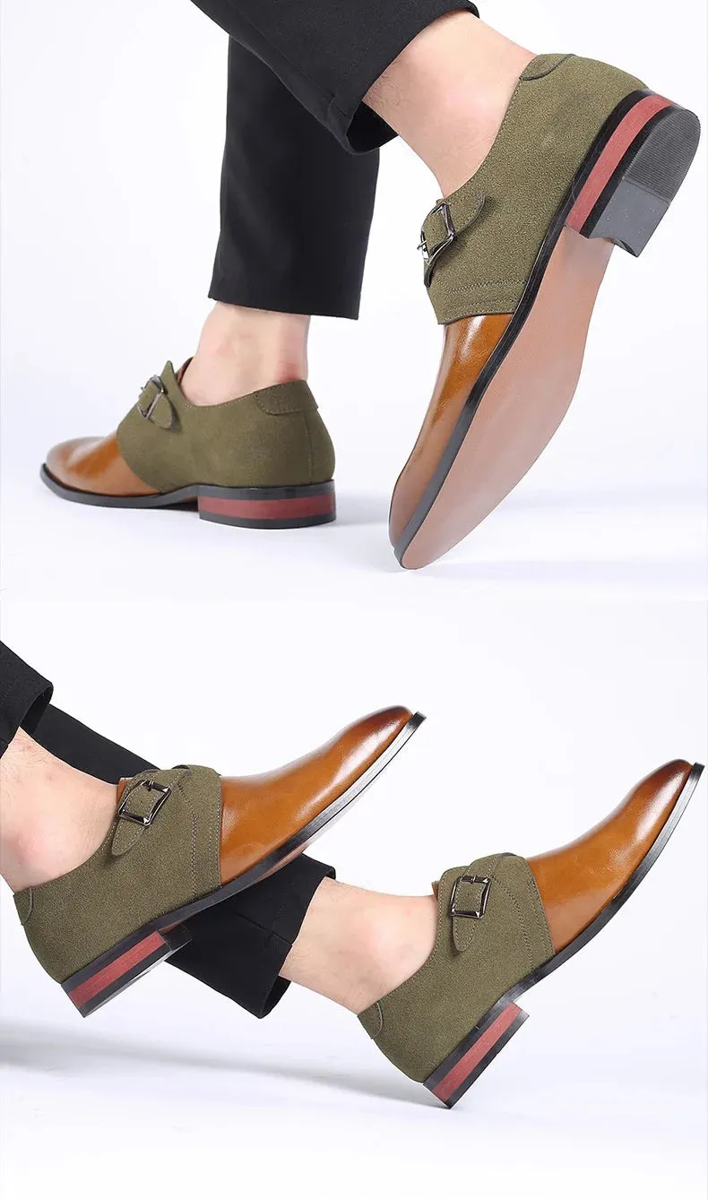 Stylish Men’s Fashion Shoes-Men Leather business Shoes-Wedding Party Shoes
