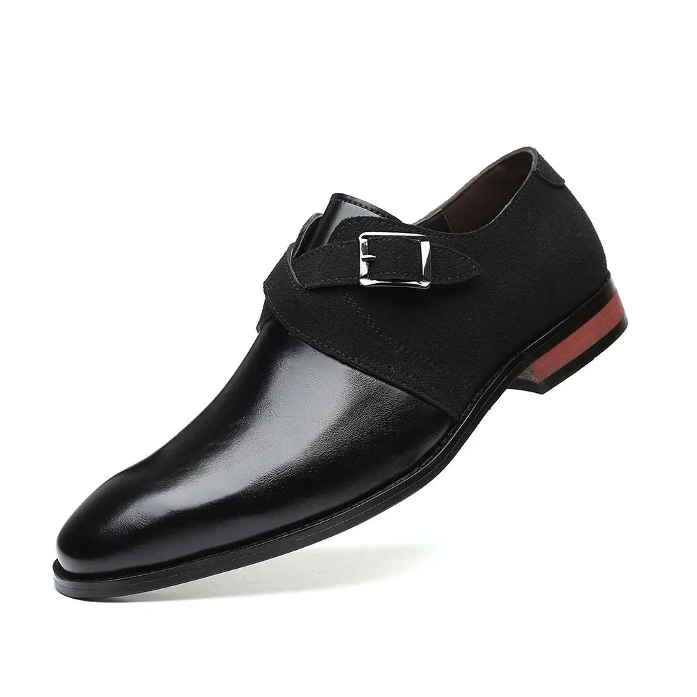 Stylish Men’s Fashion Shoes-Men Leather business Shoes-Wedding Party Shoes