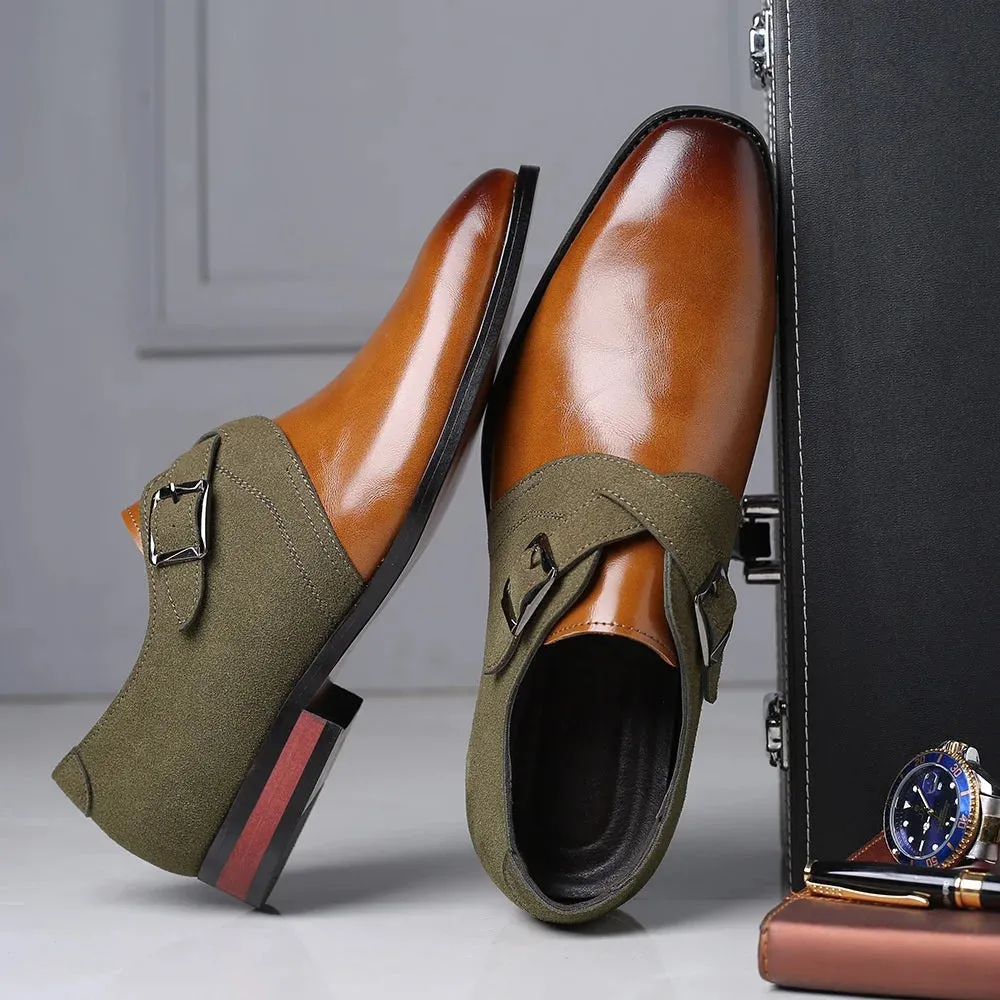 Stylish Men’s Fashion Shoes-Men Leather business Shoes-Wedding Party Shoes