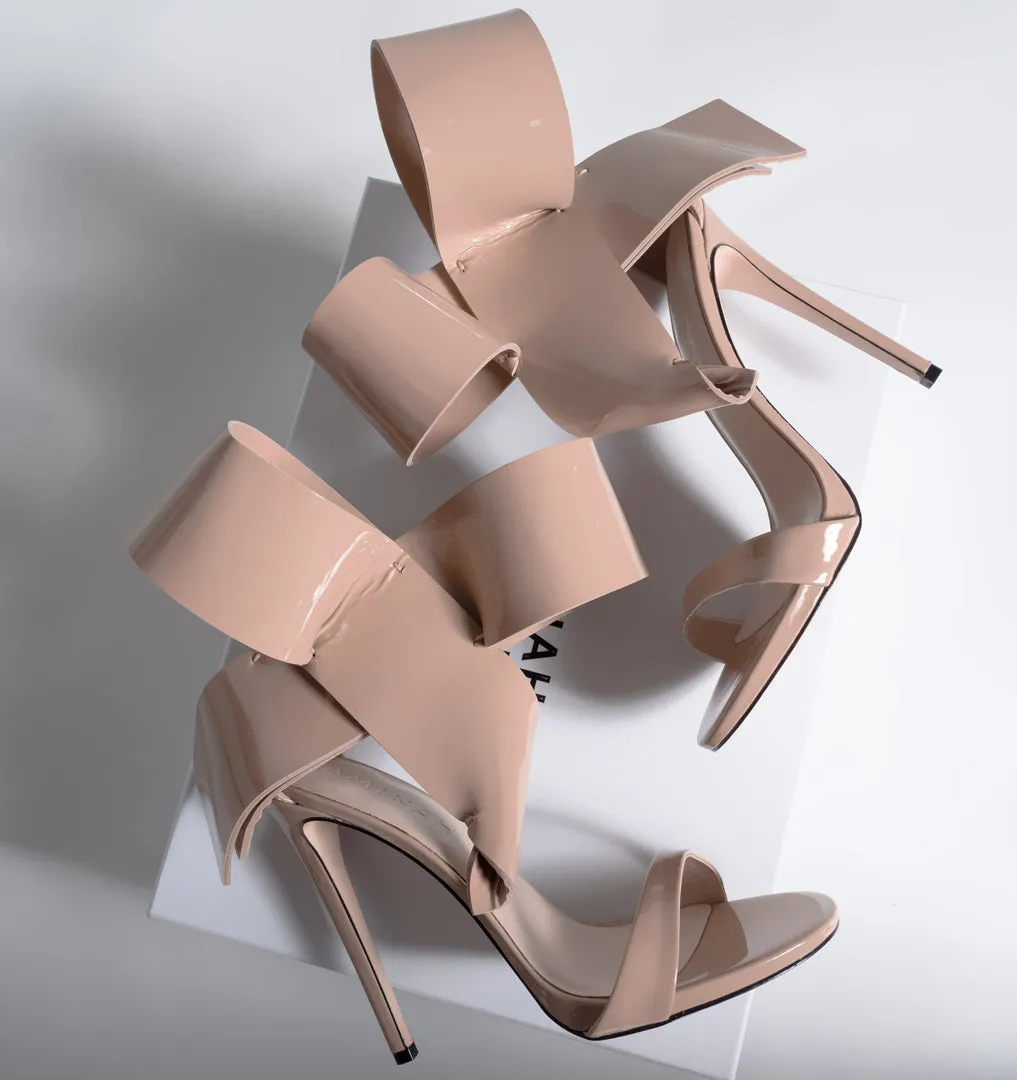 TAN OPEN TOE