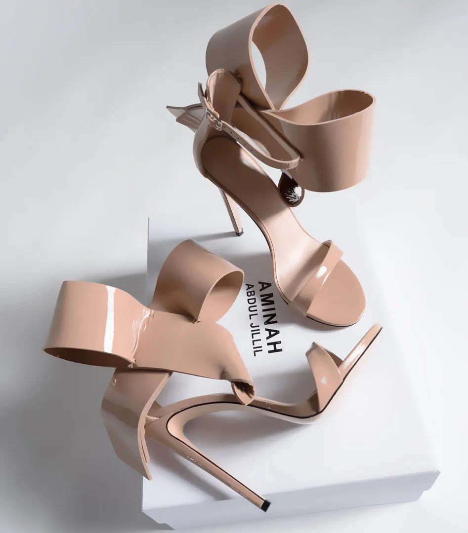 TAN OPEN TOE