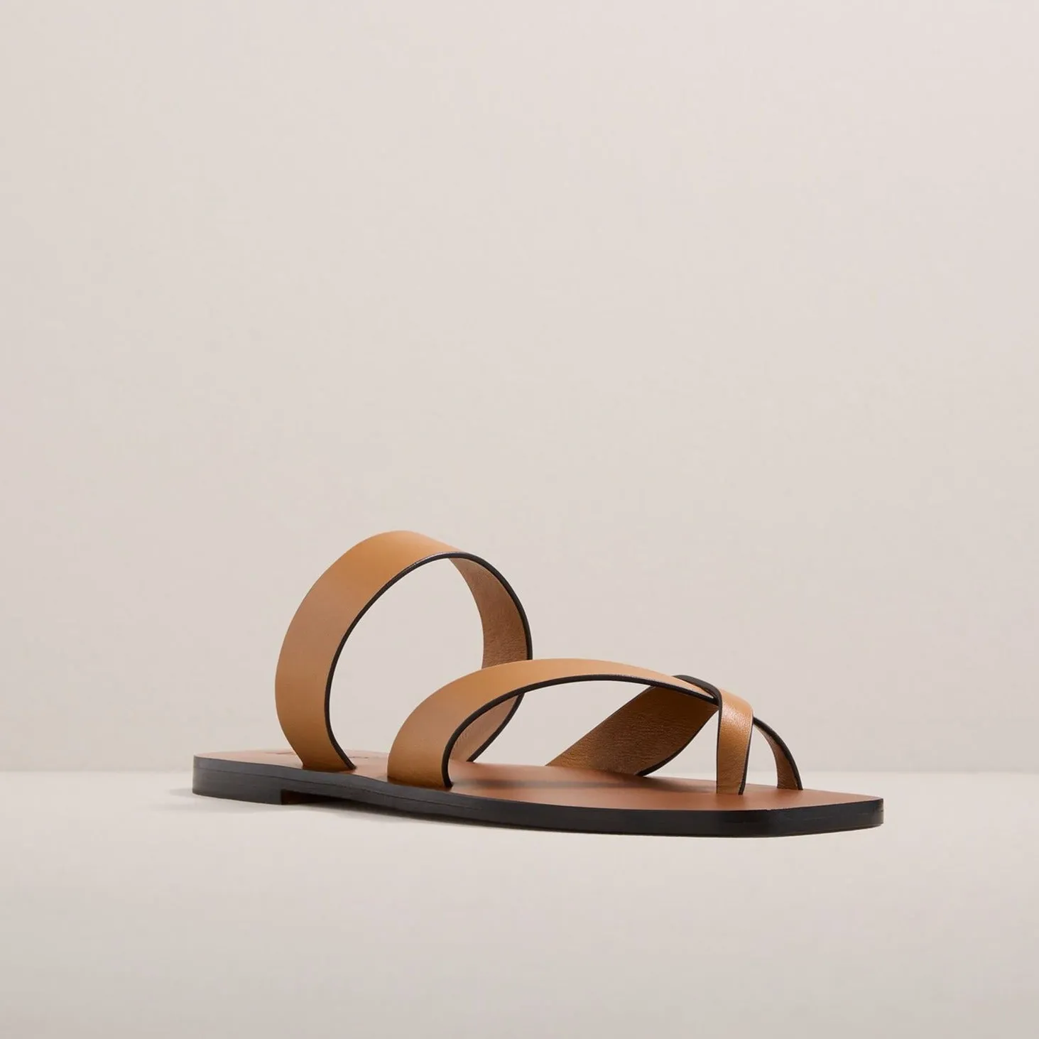 THE CARTER SANDAL - DEEP TAN