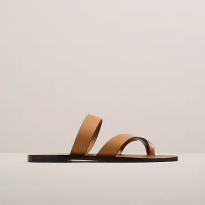 THE CARTER SANDAL - DEEP TAN