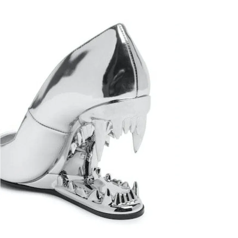 The Fang High-Heel Pumps - Multiple Colors