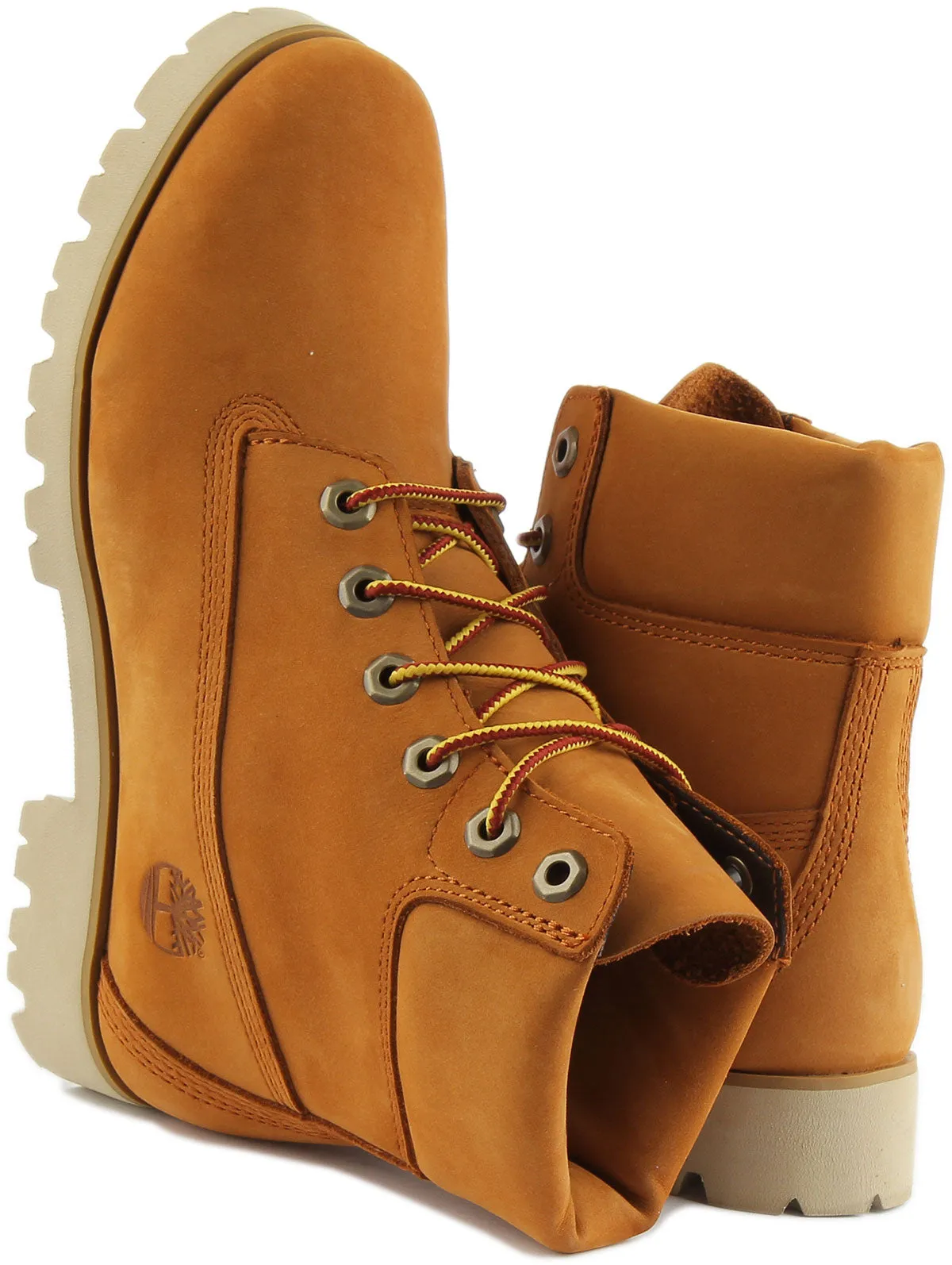 Timberland 6 inch Lace up Boot In Wheat For Women