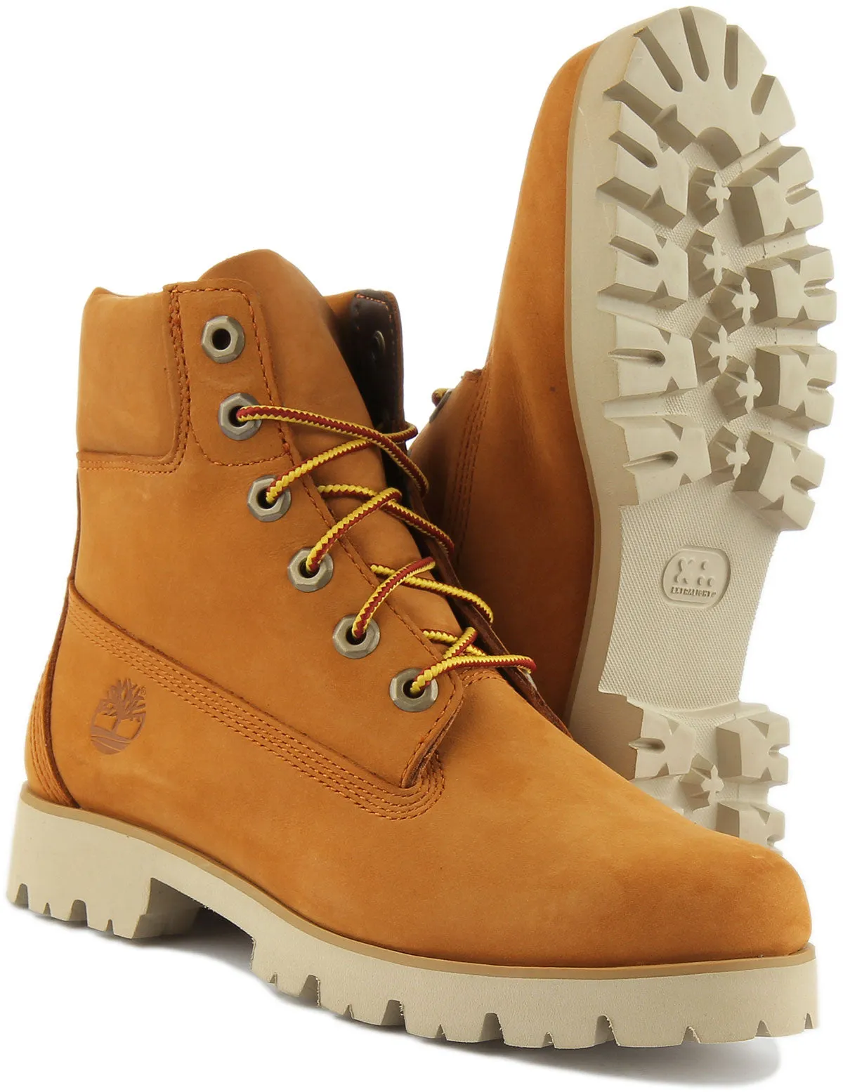 Timberland 6 inch Lace up Boot In Wheat For Women