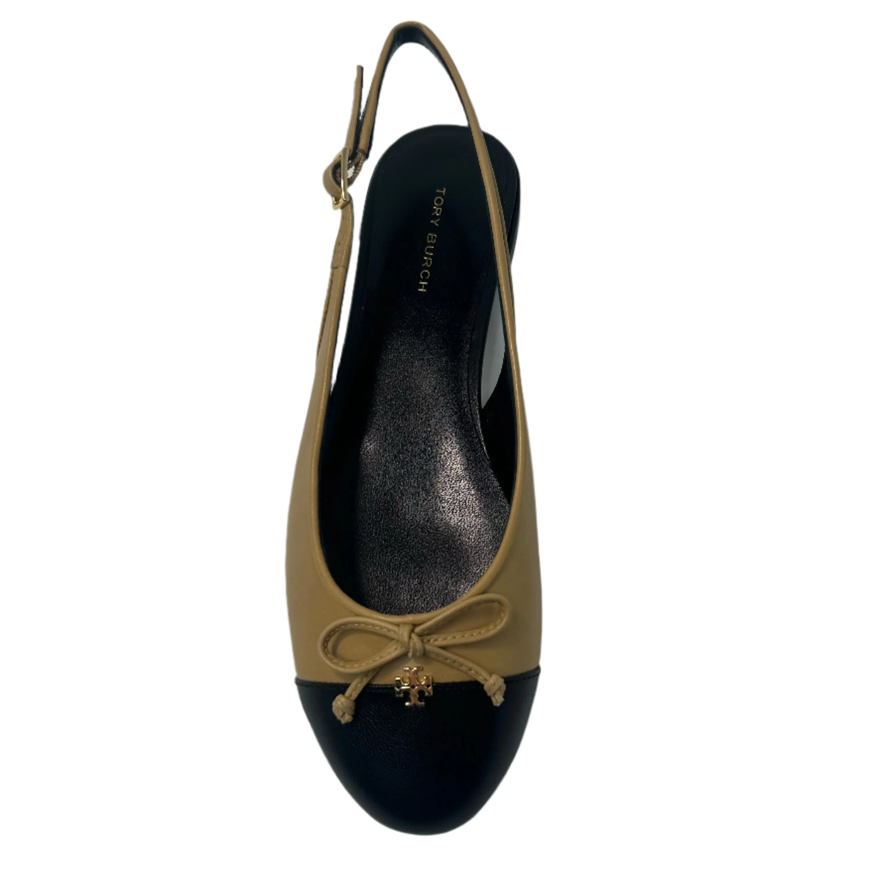 Tory Burch Cap-Toe Slingback Ballet