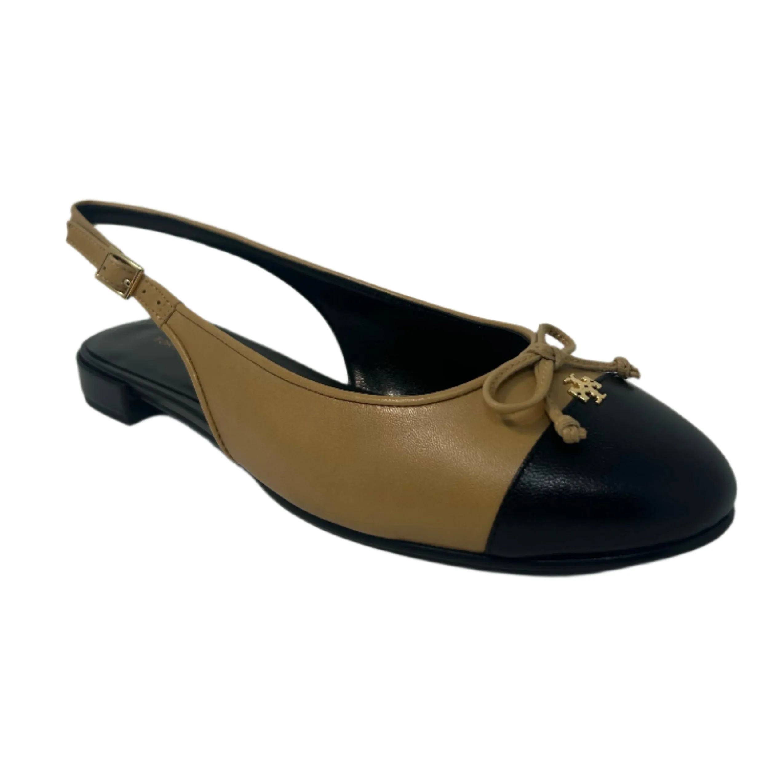 Tory Burch Cap-Toe Slingback Ballet