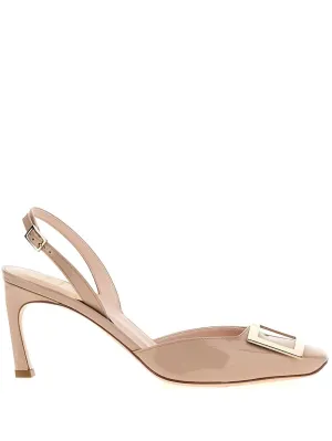 Trompette slingback pumps
